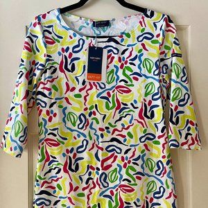 ☀️ NWT Saint James Made in France Anti-UV 3/4 Sleeve Top